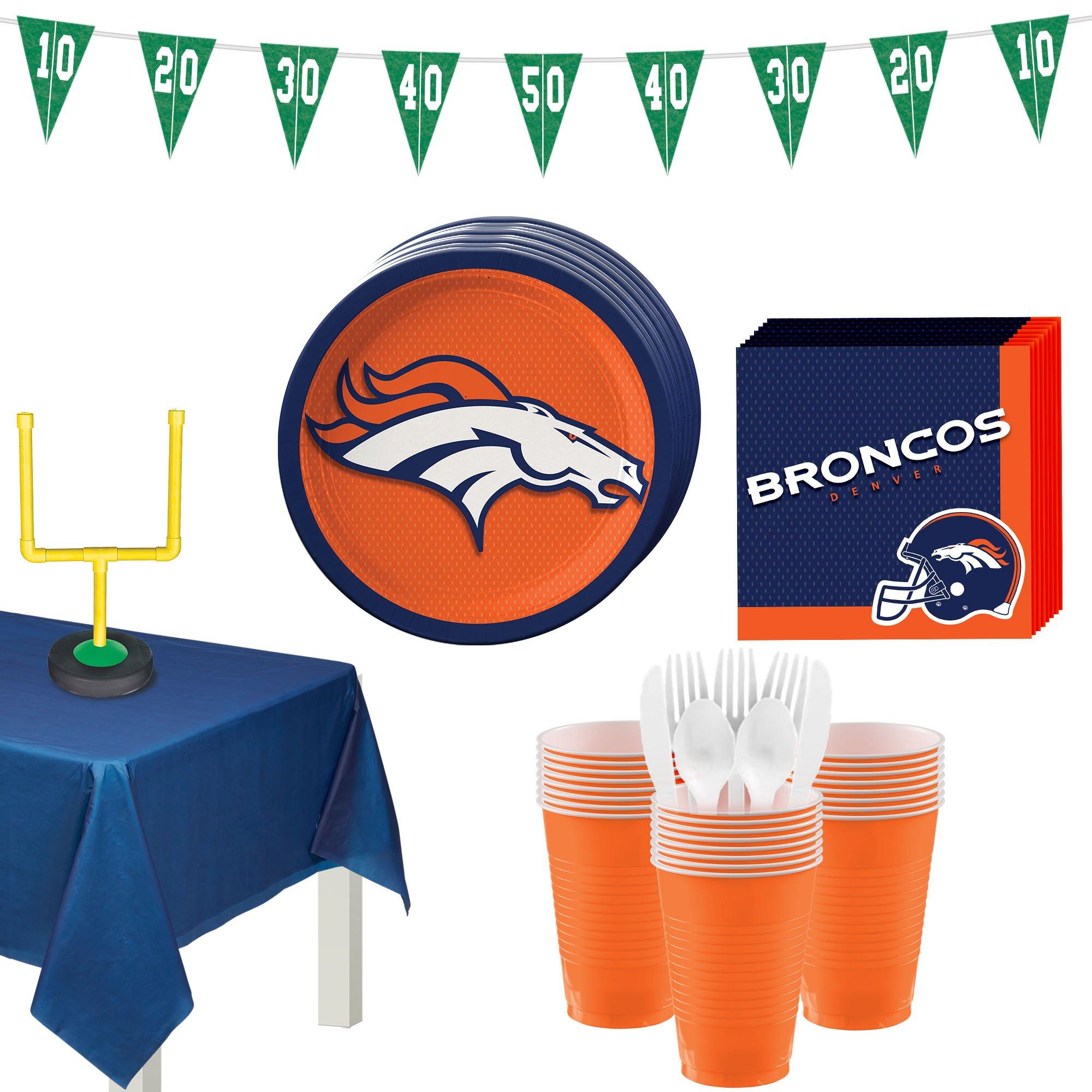 Denver Broncos Party Supplies Pack